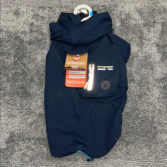 Arcadia Trail Other - 🐾NEW🐾 Arcadia Trail waterproof hooded windbreaker dog jacket size S